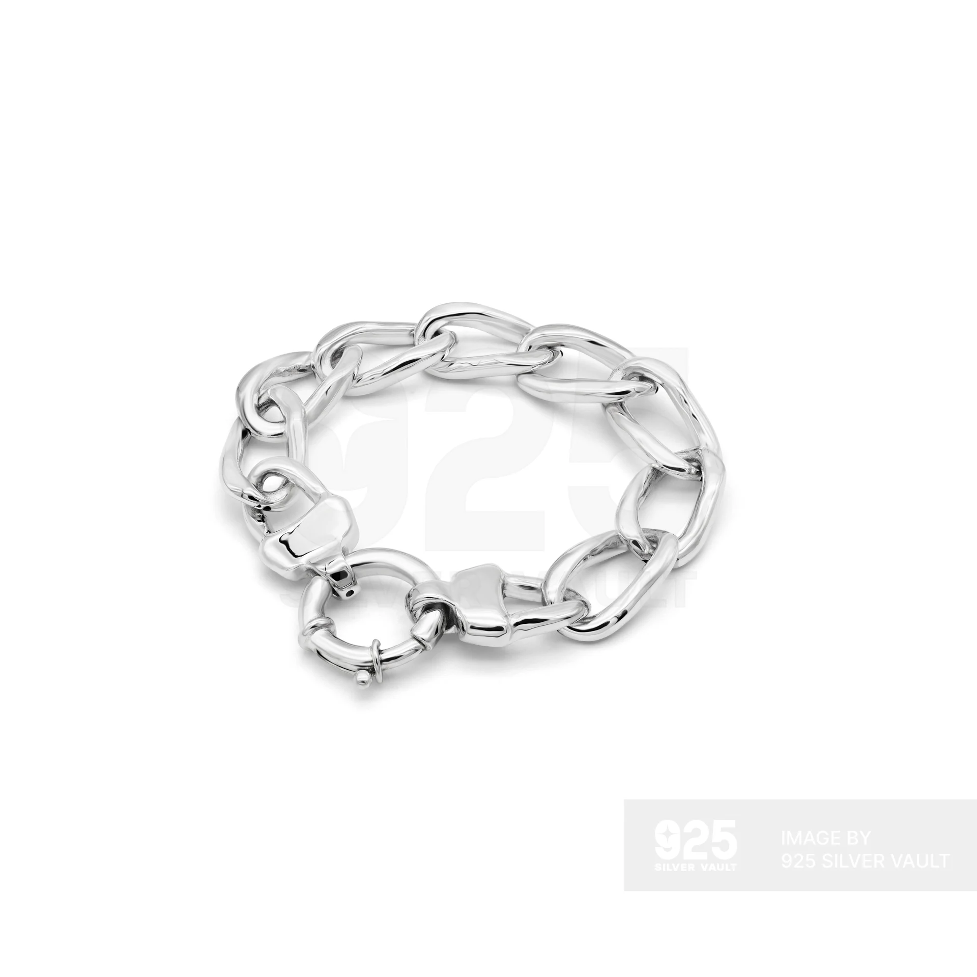 Twisted Curb Link Chain Bracelet