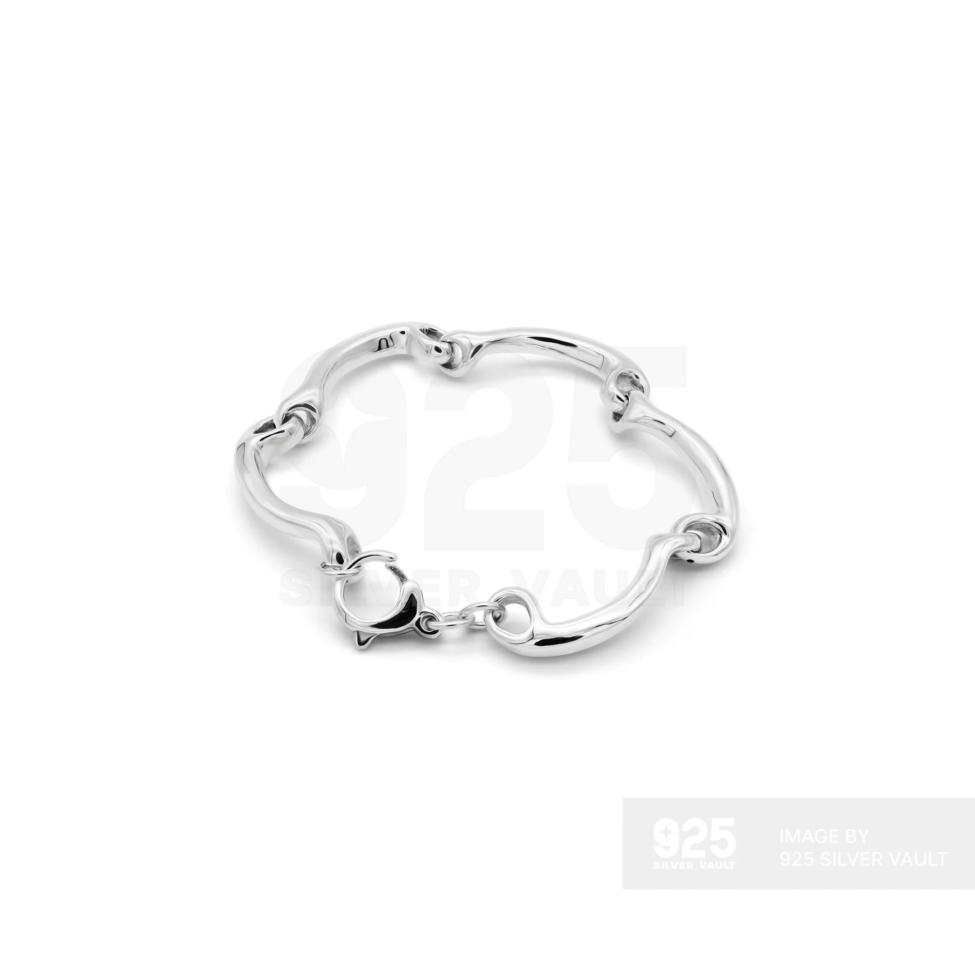 Paisley Curve Chain Bracelet