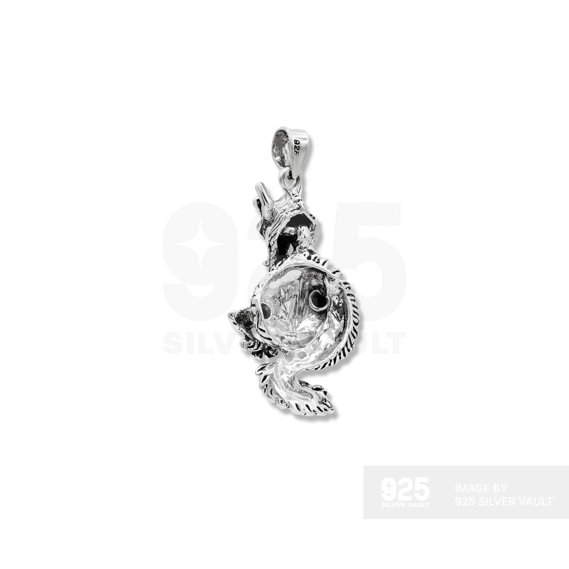 Movable Dragon Silver Pendant - Image 2
