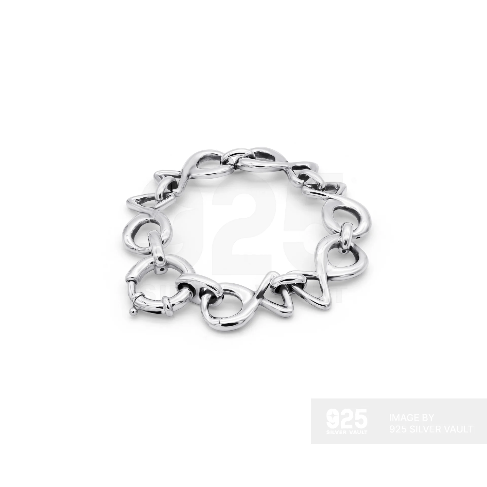 Fish Silhouette Chain Bracelet