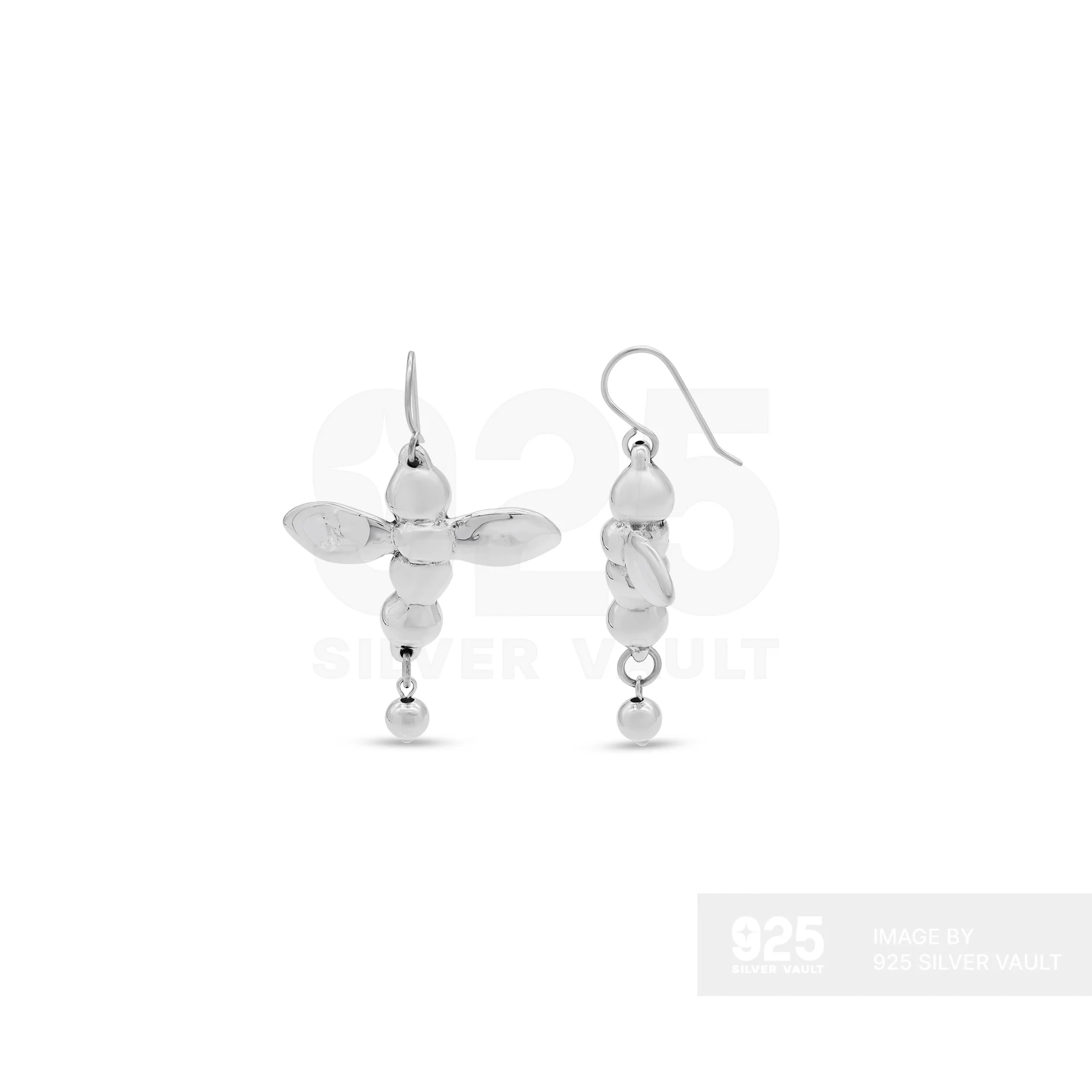 Dragonfly Drop Earrings