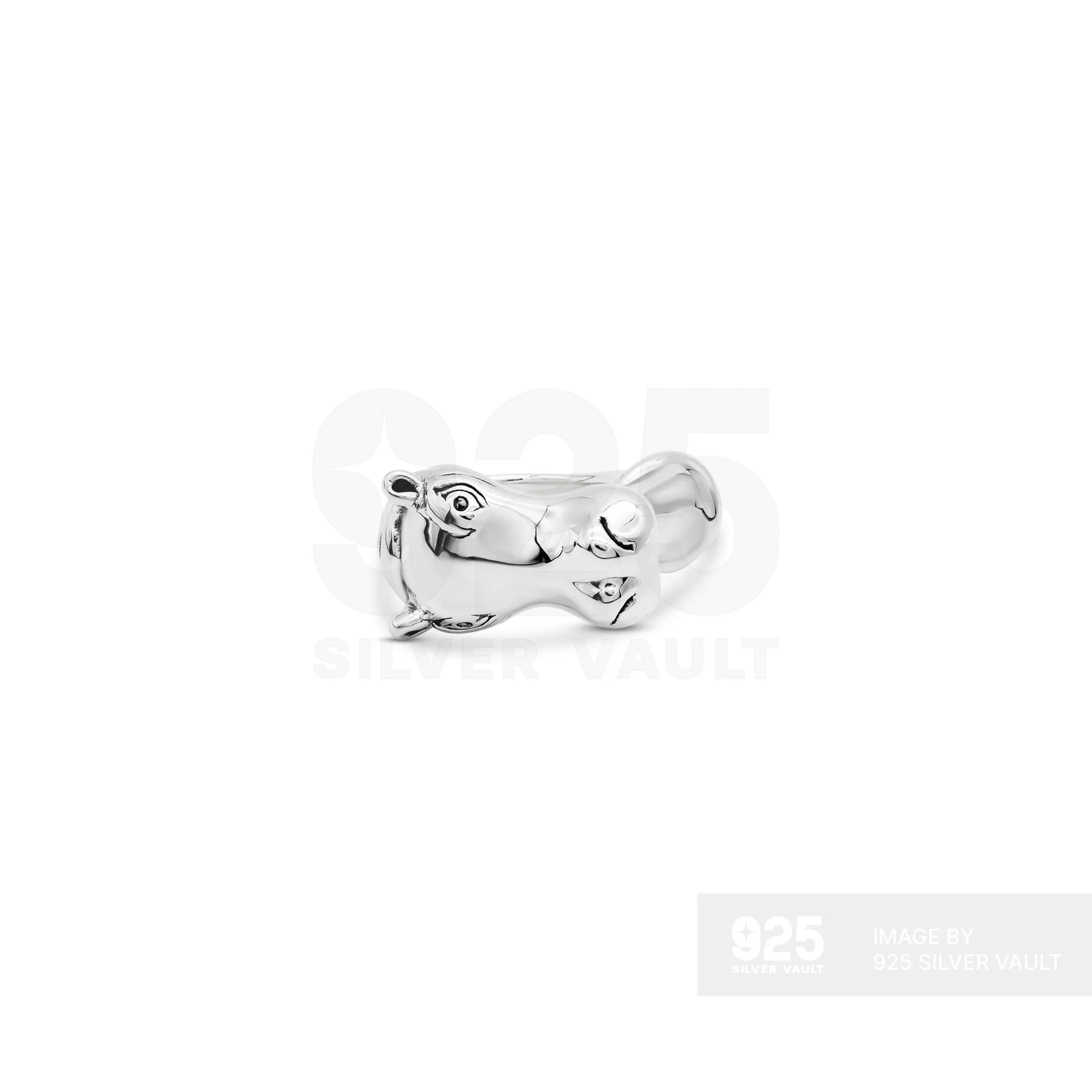Hippopotamus Head Ring - Image 2