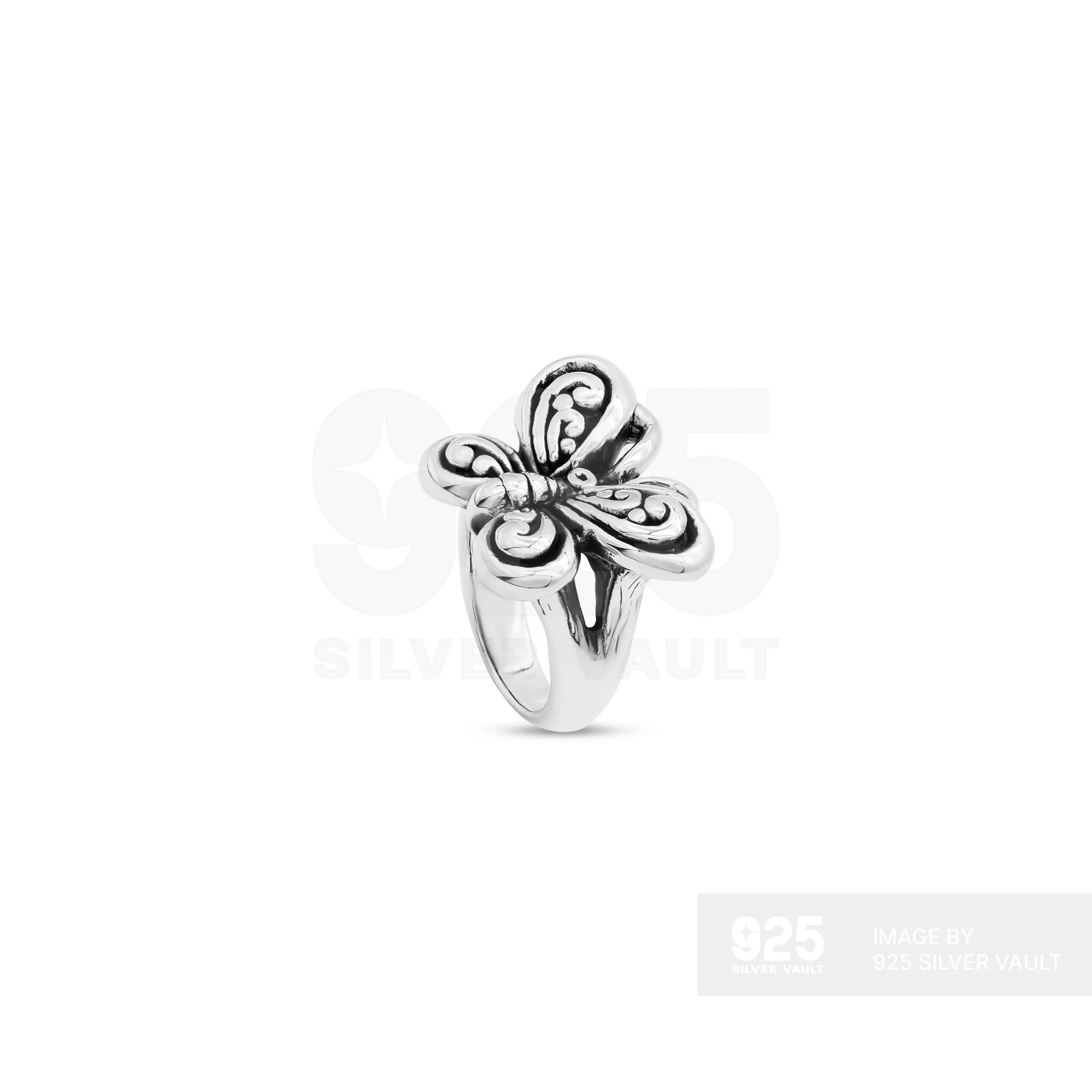 Butterfly Filigree Ring - Image 2