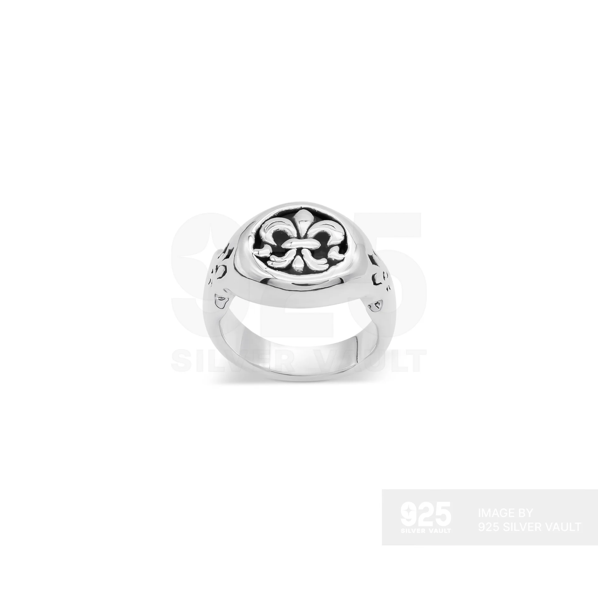 Fleur-de-Lis Signet Ring