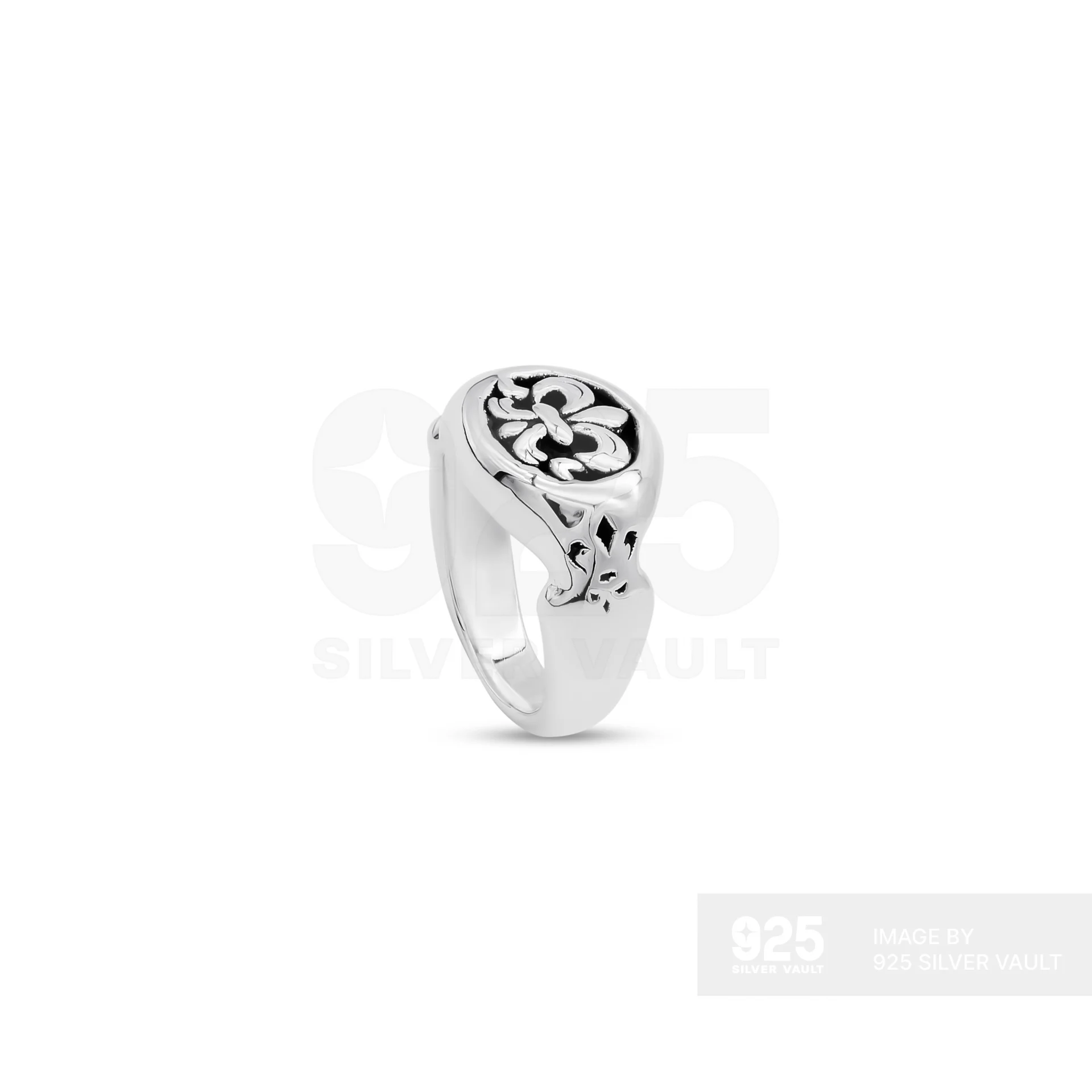 Fleur-de-Lis Signet Ring - Image 2