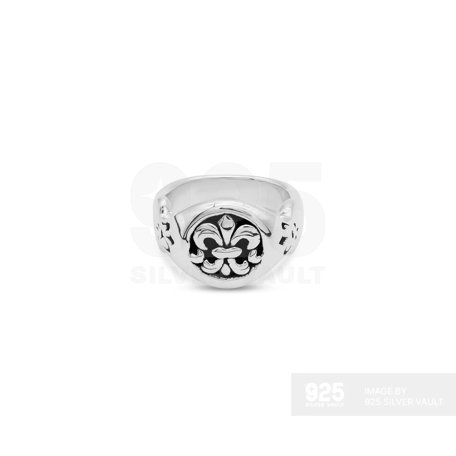 Fleur-de-Lis Signet Ring - Image 3