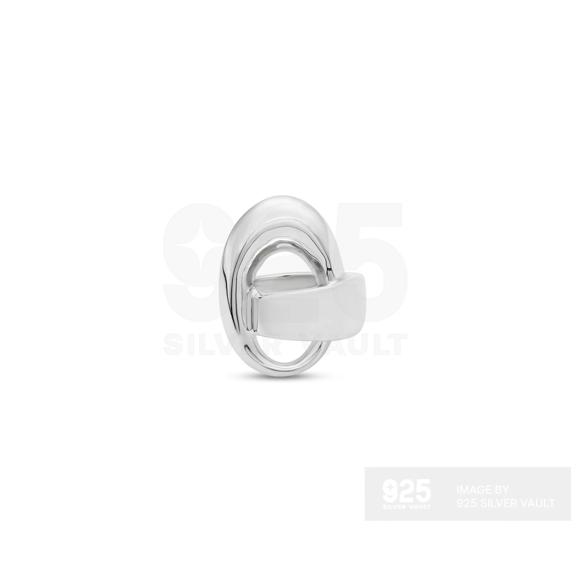 Interlocking Circle Ring - Image 3