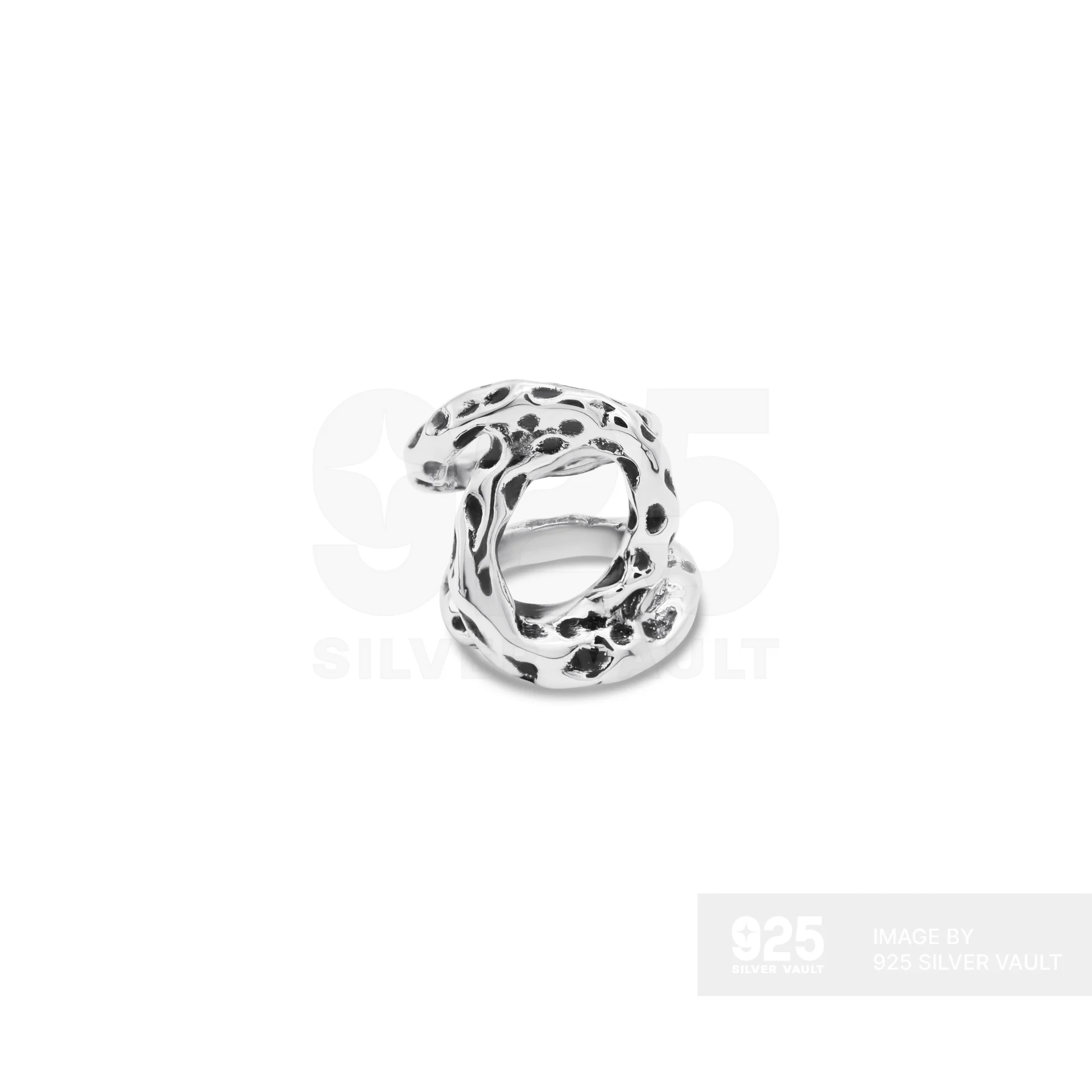 Coiled Pitted Texture Ring - Image 3