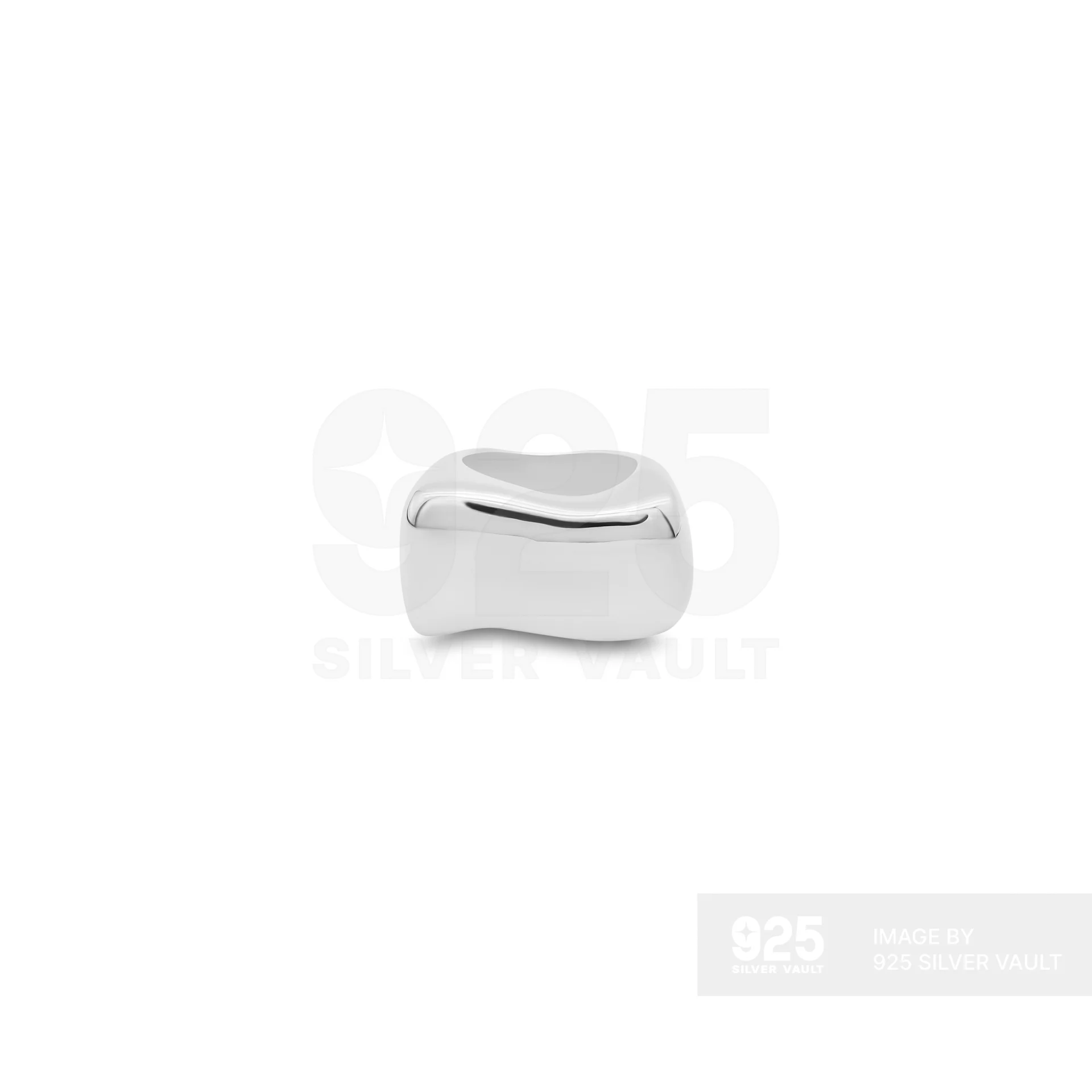 Wide U-Curve Ring - Image 3