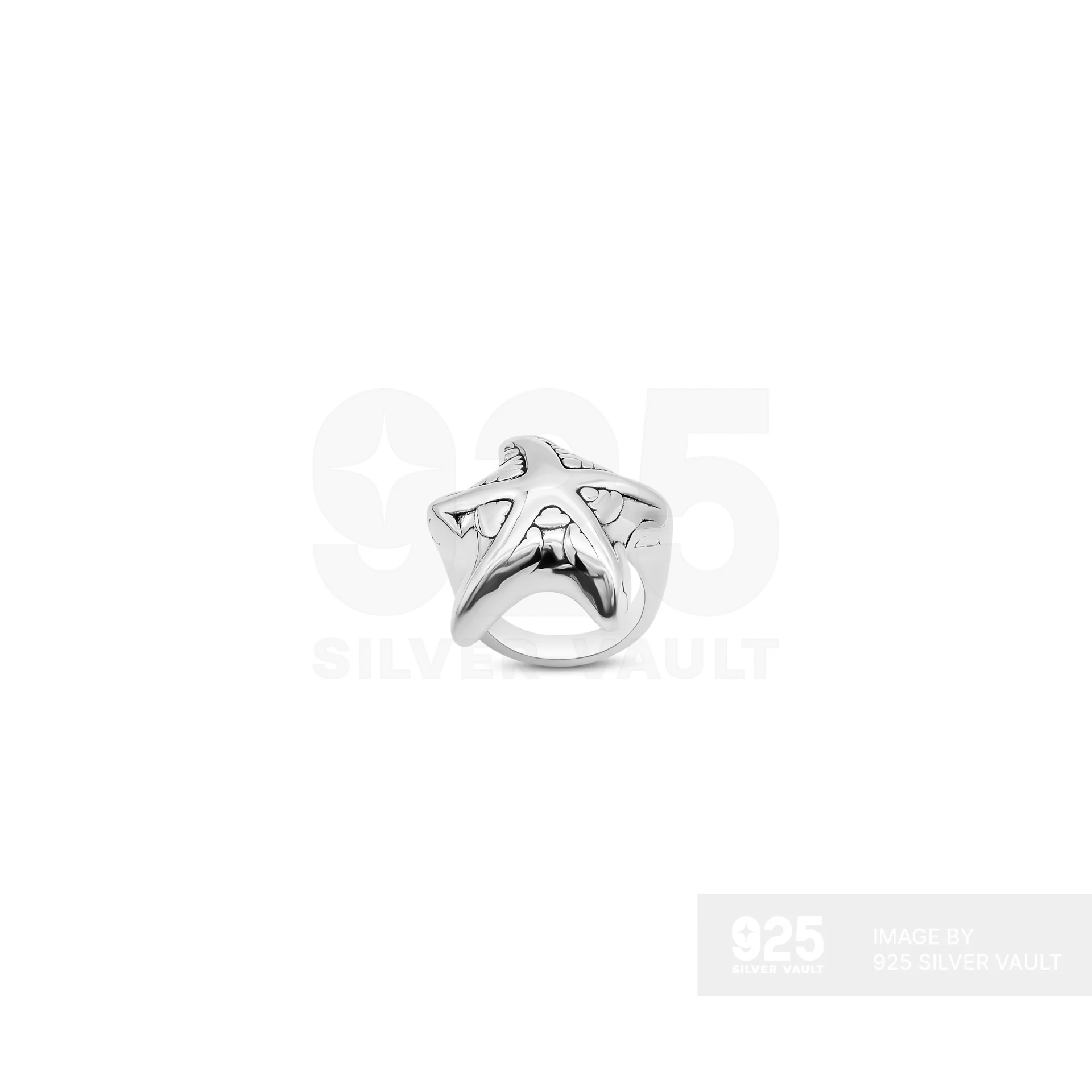 Starfish Open Star Ring