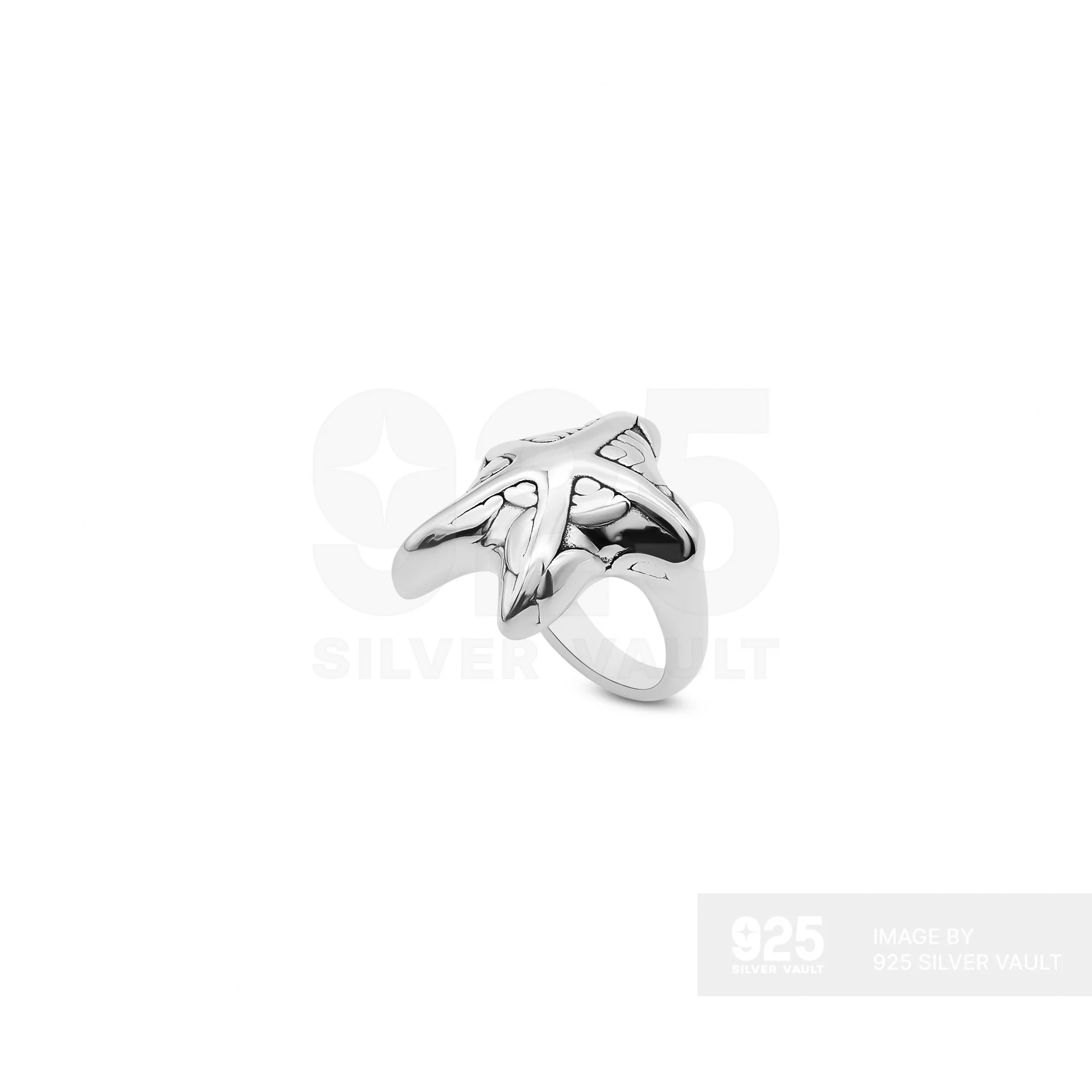 Starfish Open Star Ring - Image 2