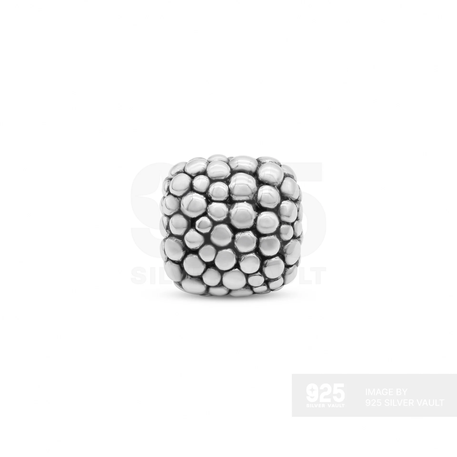 Square Bubble Cluster Ring - Image 3