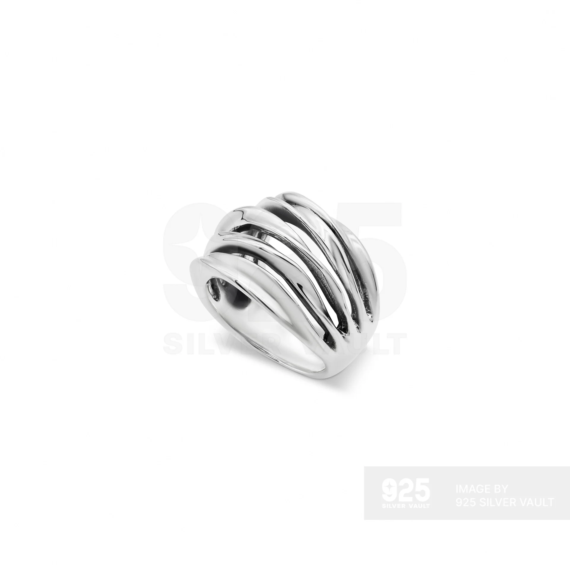 Intertwined Band Ring - Image 2