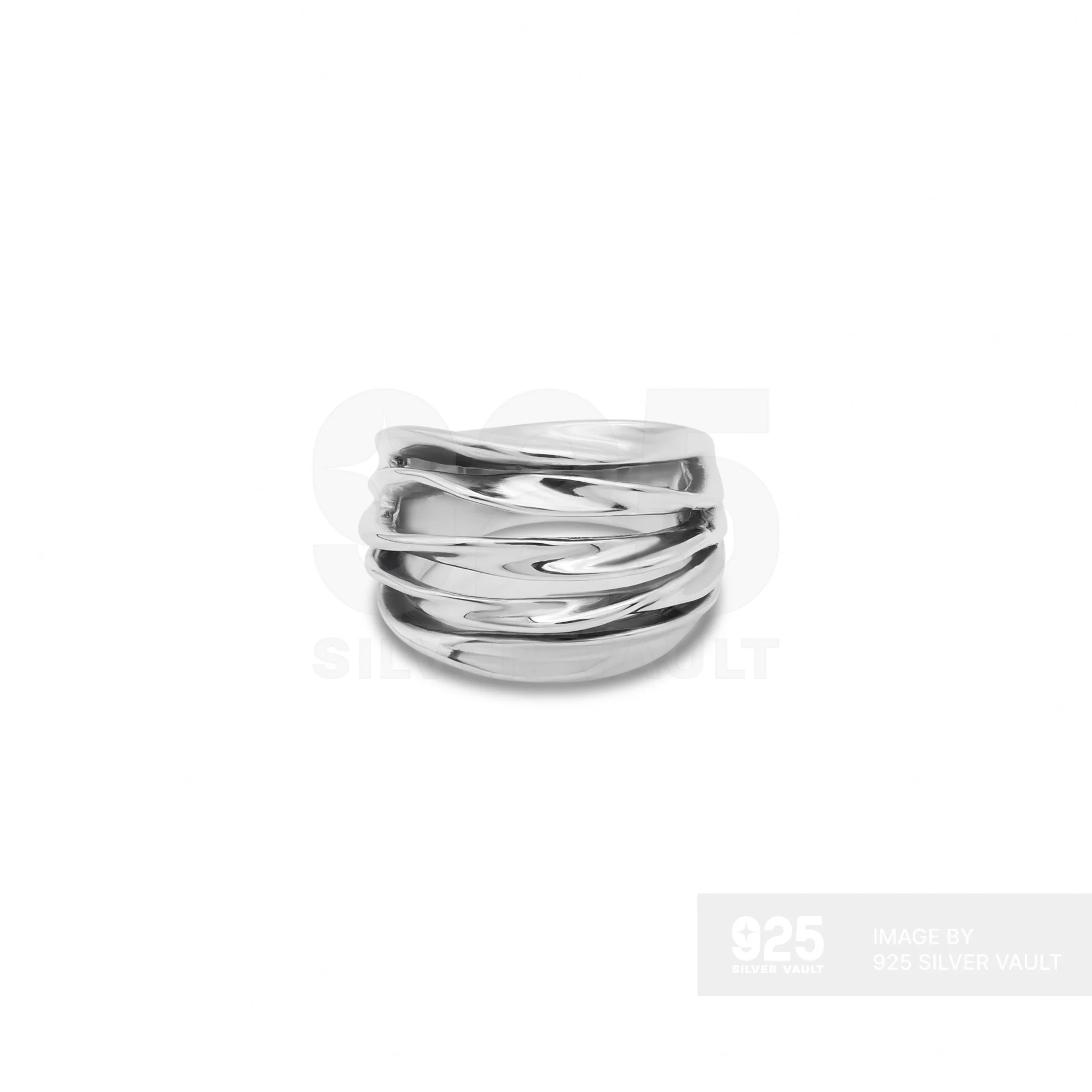 Intertwined Band Ring - Image 3