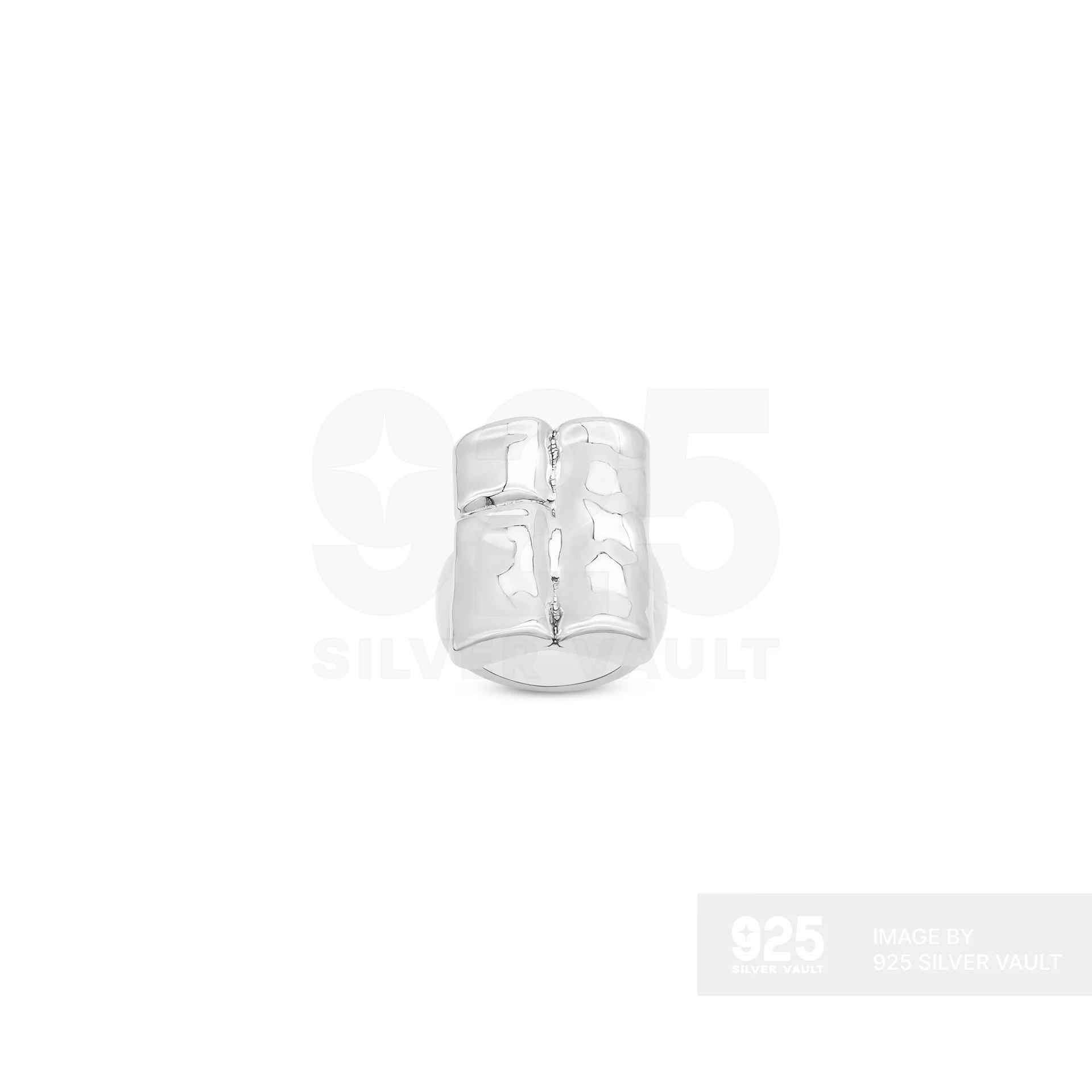 Dual Ridge Rectangular Wide Band Ring