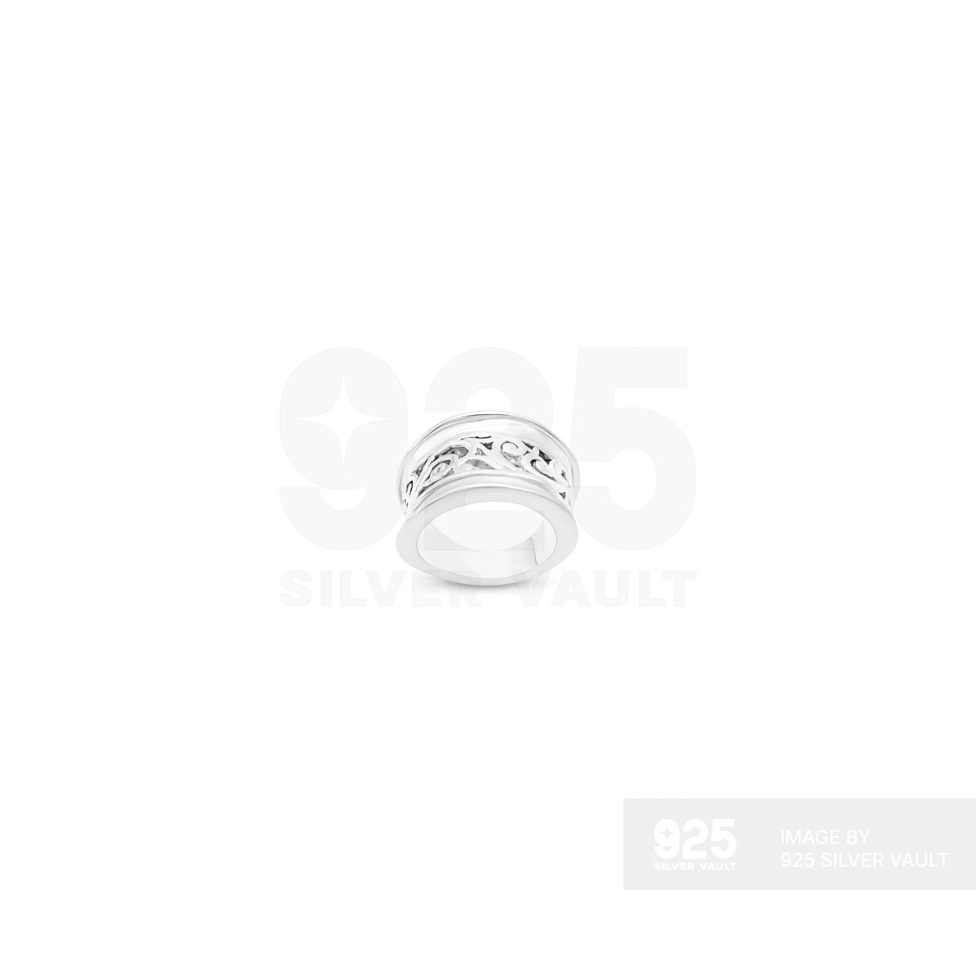 Arabesque Filigree Band Ring
