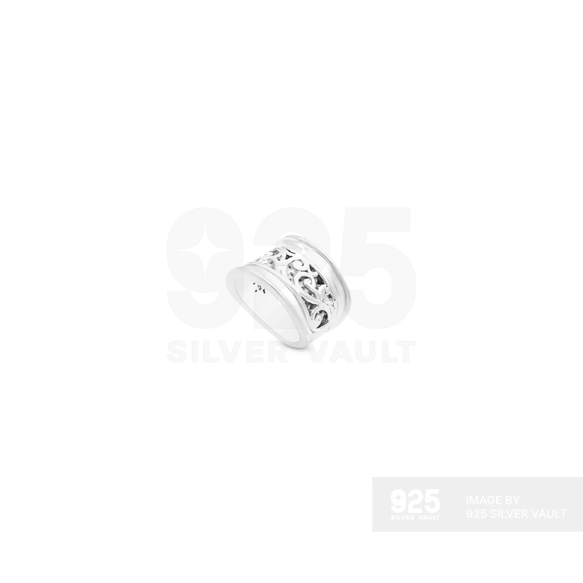 Arabesque Filigree Band Ring - Image 2