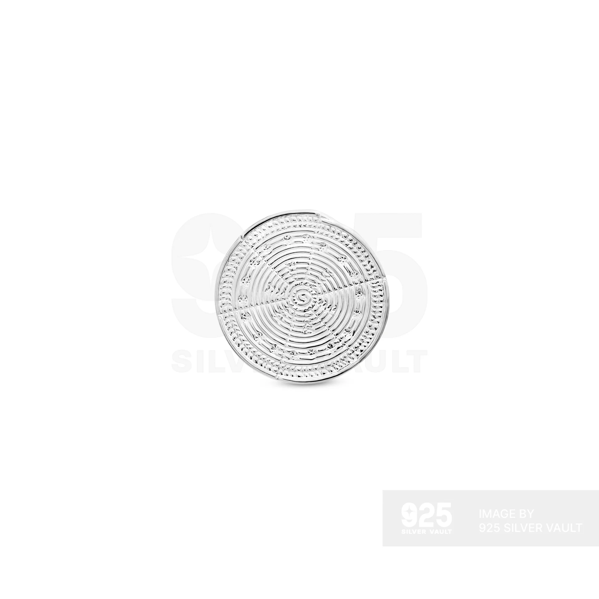 Labyrinth Spiral Disc Ring - Image 3