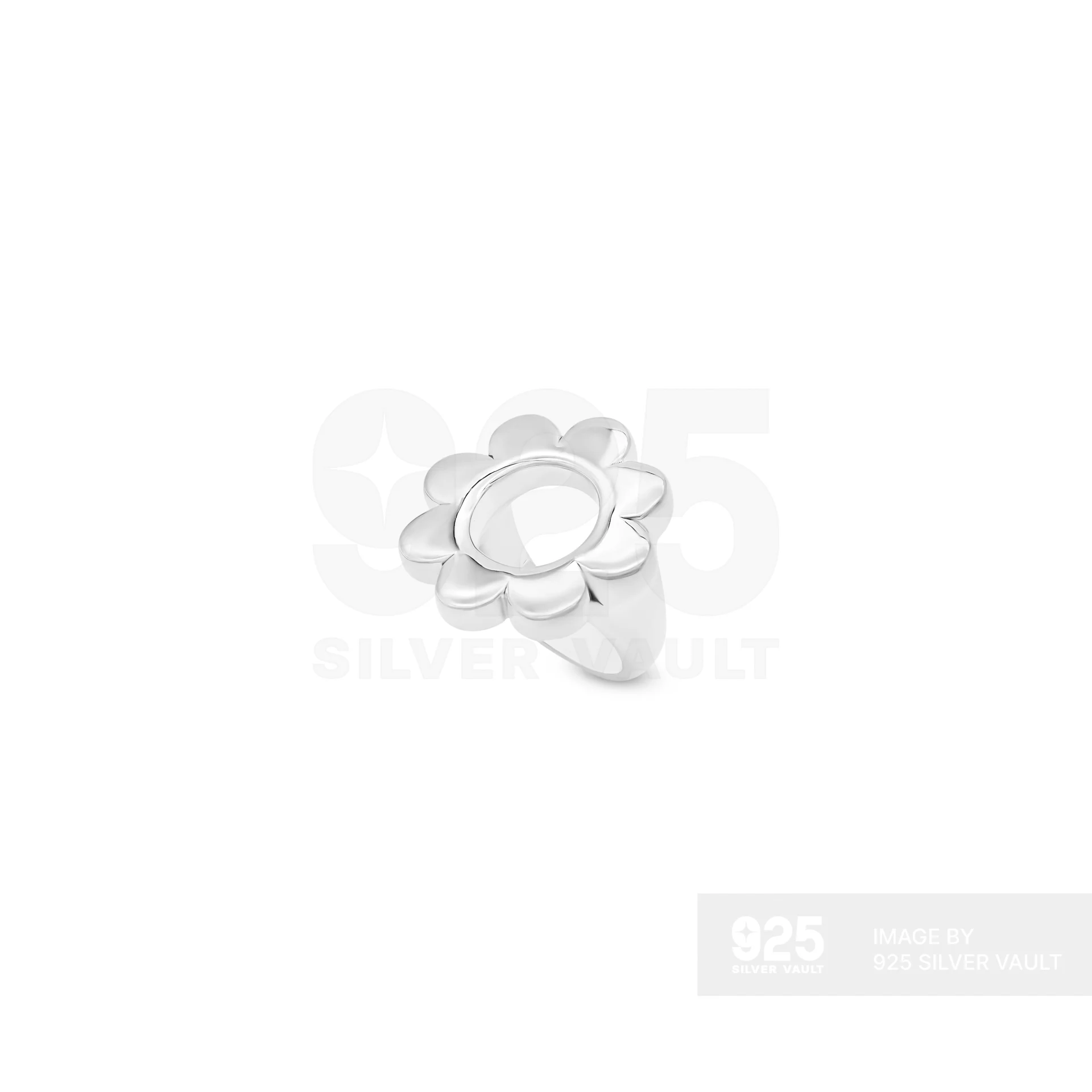 Open Daisy Petal Ring - Image 2