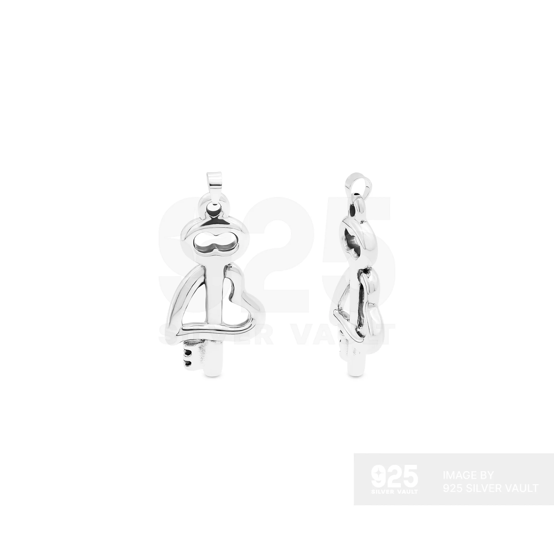 Heart Key Pendant