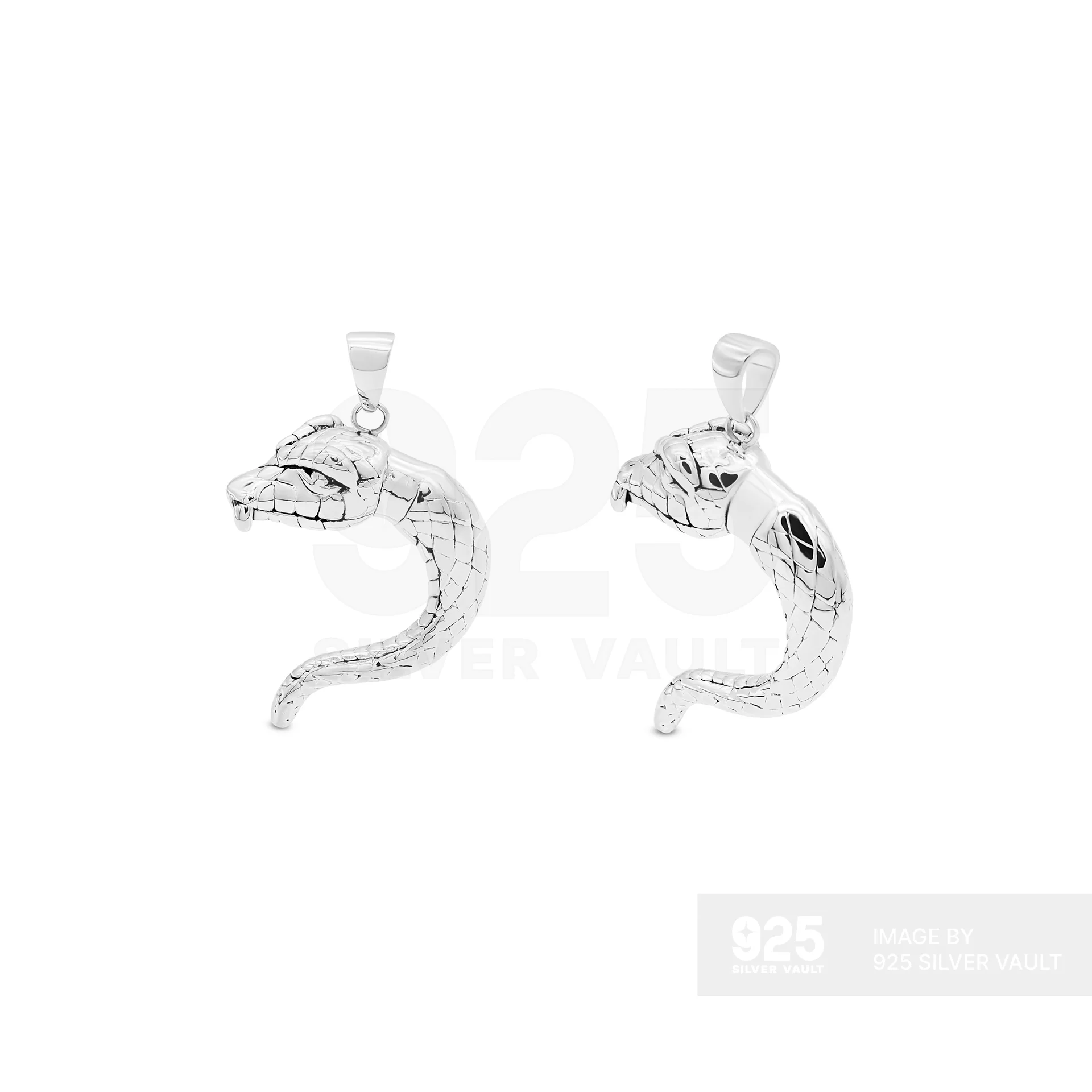 Striking Snake Pendant