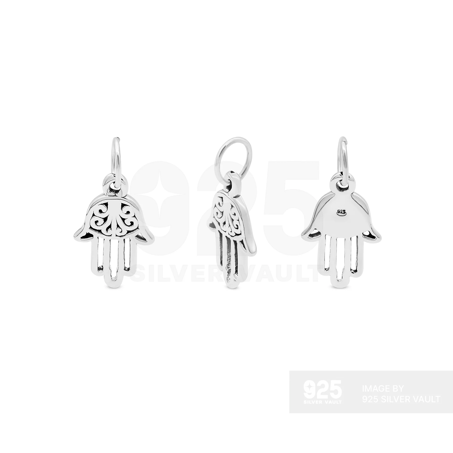 Filigree Hamsa Charm