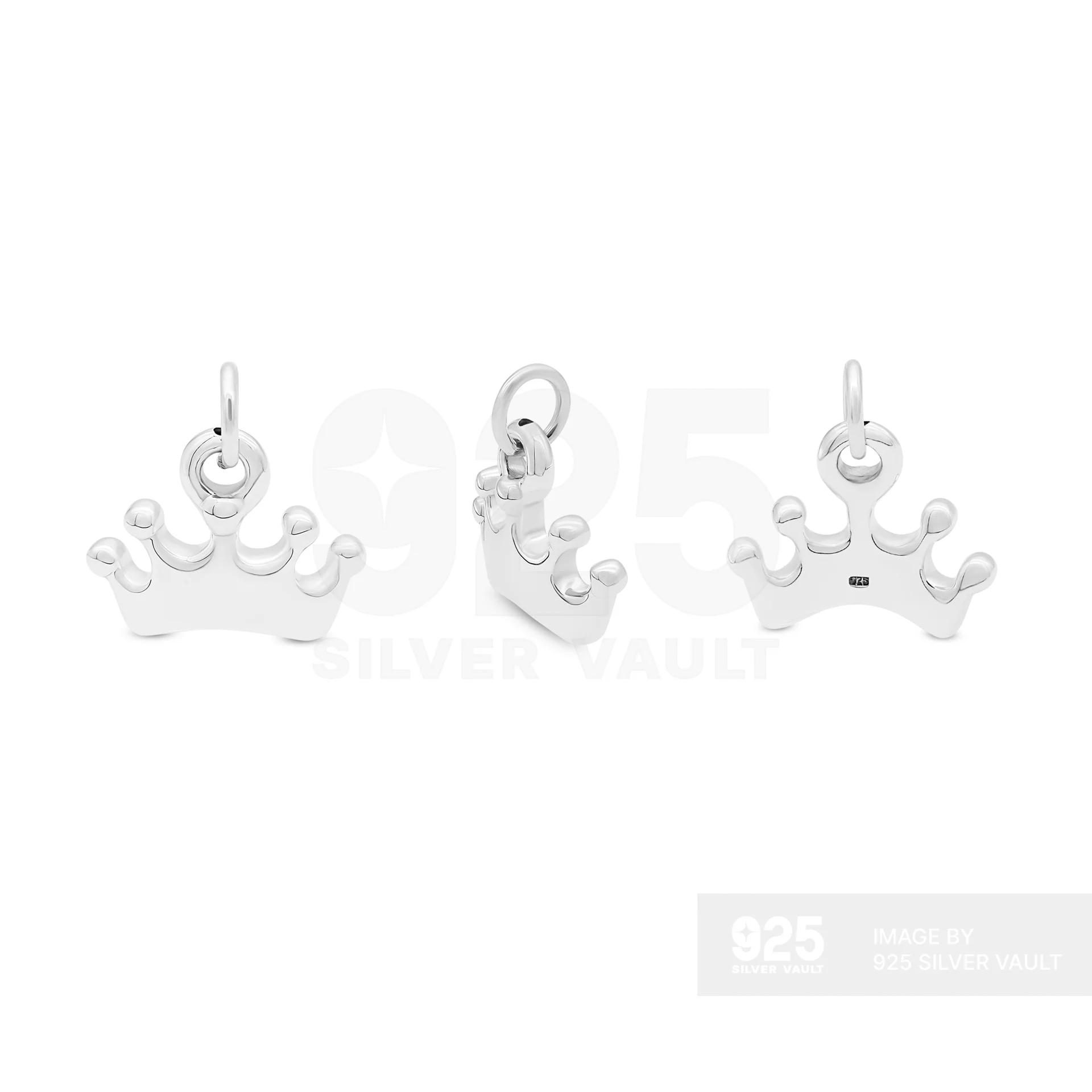 Flat Crown Charm