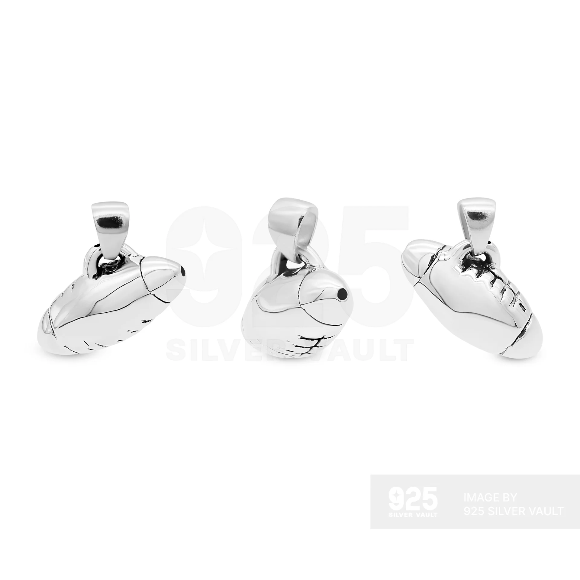 Rugby Ball Pendant