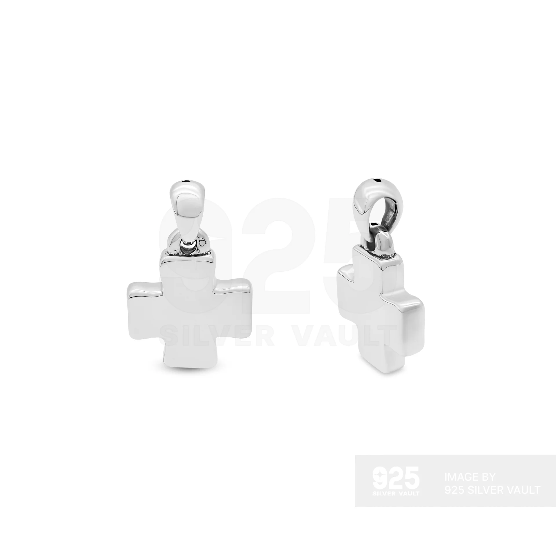 Plain Greek Cross Pendant
