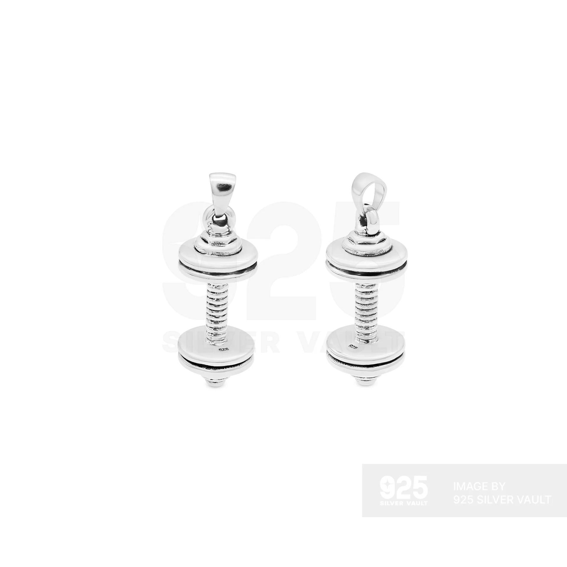 Disc Dumbbell Pendant
